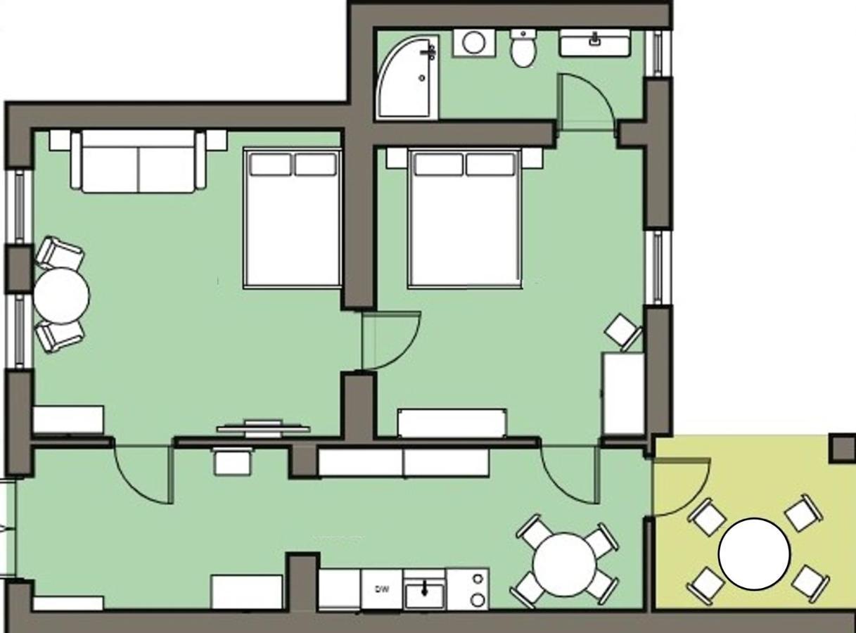 Apple Tree House Villa Lubin  ภายนอก รูปภาพ